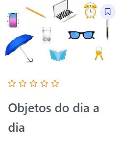 how to say the objects in portuguese